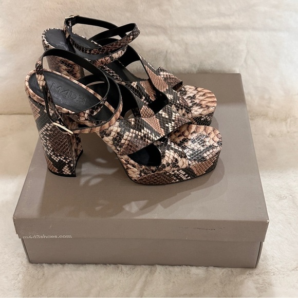 Priscilla‎ Wraparound Platform Sandal - Women's Size 10 - Picture 6 of 14